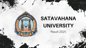 Satavahana University Result 2025 Released at satavahana.ac.in Direct Link to Download 1st, 3rd Sem Result