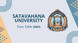 Satavahana University Time Table 2025 Out @ satavahana.ac.in Details Here Satavahana University Time Table 2025 Out @ satavahana.ac.in Details Here