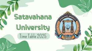 Satavahana University Time Table 2025 Out @ satavahana.ac.in Details Here Satavahana University Time Table 2025 Out @ satavahana.ac.in Details Here