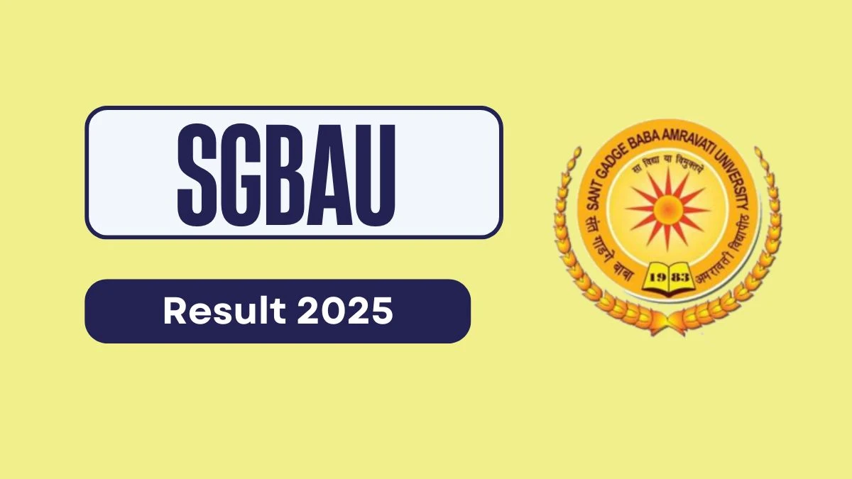 SGBAU Result 2025 Released at sgbau.ucanapply.com Direct Link to Download 1st, 2nd, 3rd and 4th Sem Result