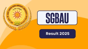SGBAU Result 2025 Released at sgbau.ucanapply.com Direct Link to Download 1st, 2nd, 4th, 5th, 6th Sem Result