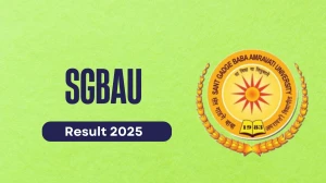 SGBAU Result 2025 Released at sgbau.ucanapply.com Direct Link to Download 2nd and 4th Sem Result