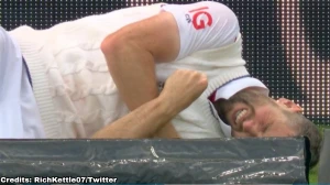 Shoulder Injury Rules Out Woakes from Remainder of Fifth Test