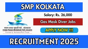 SMP Kolkata Gas Mask Diver Recruitment 2025 - Apply Offline SMP Kolkata Gas Mask Diver Recruitment 2025 - Apply Offline