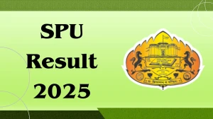 SPU Result 2025 Released at spu.ac.in Direct Link to Download UG Course Result