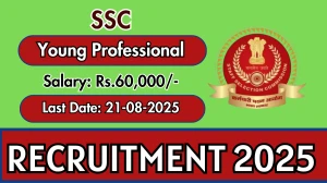 SSC Young Professional Recruitment 2025 - Apply Offline