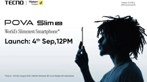 Tecno Pova Slim 5G Set to Launch in India on September 4 as World's Slimmest Smartphone