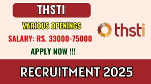 THSTI Recruitment 2025 – Walk in for 05 Project Scientist, Ultrasound Assistant and More Posts THSTI Recruitment 2025 – Walk in for 05 Project Scientist, Ultrasound Assistant and More Posts