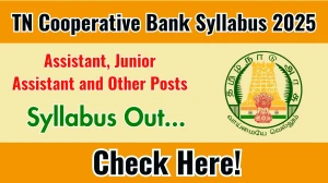 TN Cooperative Bank Syllabus 2025 Out Direct Link to Download Syllabus PDF here TN Cooperative Bank Syllabus 2025 Out Direct Link to Download Syllabus PDF here