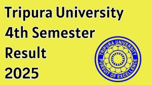 Tripura University 4th Semester Result 2025 Released at tripurauniv.ac.in Direct Link to Download Result