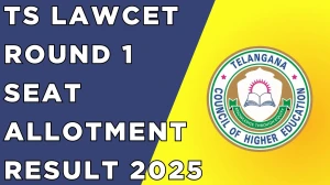 TS LAWCET Round 1 Seat Allotment Result 2025 Out at lawcetadm.tgche.ac.in Direct Link to Download Result