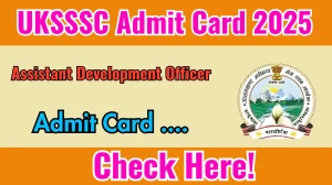 UKSSSC ADO Admit Card 2025 Will Be Released – Download Link at sssc.uk.gov.in UKSSSC ADO Admit Card 2025 Will Be Released – Download Link at sssc.uk.gov.in