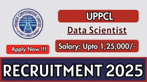 UPPCL Data Scientist Recruitment 2025 - Apply Offline by Oct 29