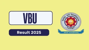 VBU Result 2025 Released at vbu.ac.in Direct Link to Download 10th Semester Result