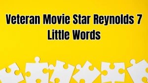 Veteran Movie Star Reynolds 7 Little Words 6 letters Answer