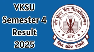 VKSU Semester 4 Result 2025 Out at vksuexams.com Direct Link to Download Result