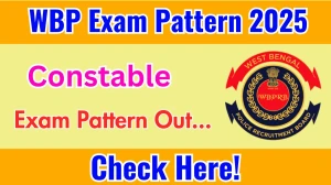 WBP Constable Exam Pattern 2025
