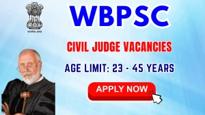 WBPSC Civil Judge Recruitment 2025 - Apply Online for 54 Posts WBPSC Civil Judge Recruitment 2025 - Apply Online for 54 Posts