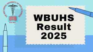 WBUHS Result 2025 Released at wbuhs.ac.in Direct Link to Download 2nd Proffesional Result