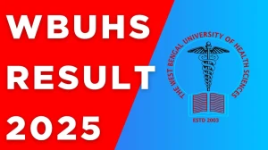 WBUHS Result 2025 Released at wbuhs.ac.in Direct Link to Download UG and PG Course Result