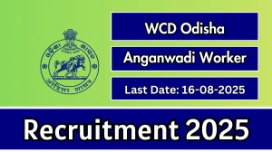 WCD Odisha Anganwadi Worker Recruitment 2025 - Apply Online
