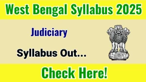 West Bengal Judiciary Syllabus 2025 Out Direct Link to Download Syllabus PDF here