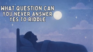 What Question Can You Never Answer Yes to Riddle Answer Explained