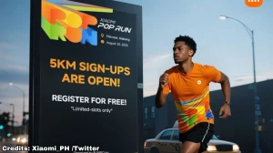 Xiaomi POP Run Launches First Half-Marathon Event