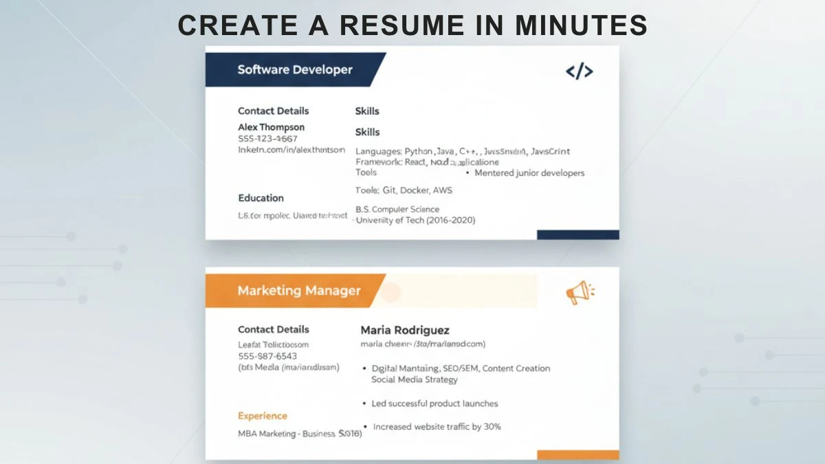 10 ChatGPT Resume Prompts 2025: Create a Resume in Minutes with AI