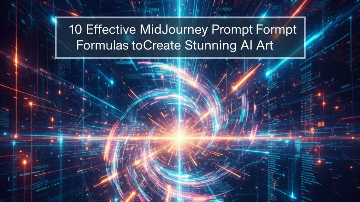 10 Effective MidJourney Prompt Formulas to Create Stunning AI Art