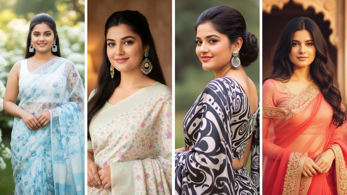 10 Qwen AI Photo Editor Saree Prompts Copy Paste for Girls Turn Your Selfie Into A Bollywood-Style