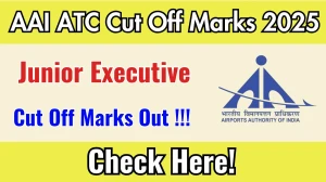 AAI ATC Junior Executive Cut Off Marks 2025 Released – Check at aai.aero AAI ATC Junior Executive Cut Off Marks 2025 Released – Check at aai.aero