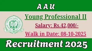AAU Young Professional II Recruitment 2025 – Walk in