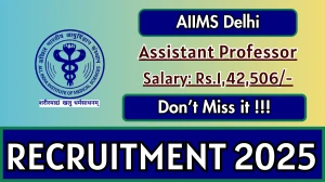 AIIMS Delhi Assistant Professor Recruitment 2025 - Apply Online for 26 Posts AIIMS Delhi Assistant Professor Recruitment 2025 - Apply Online for 26 Posts