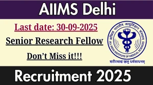 AIIMS Delhi Research Associate I Recruitment 2025 - Apply Offline by Sep 29 AIIMS Delhi Research Associate I Recruitment 2025 - Apply Offline by Sep 29
