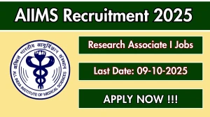 AIIMS Delhi Research Associate I Recruitment 2025 - Apply Offline