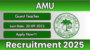 AMU Guest Teacher Recruitment 2025 - Apply Online for 01 Posts by Sep 20