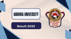Andhra University Result 2025 Out at andhrauniversity.edu.in Direct Link to Download 4th Semester Result Andhra University Result 2025 Out at andhrauniversity.edu.in Direct Link to Download 4th Semester Result