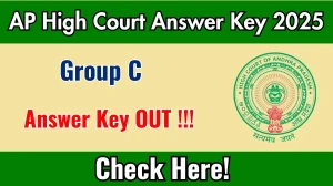 AP High Court Group C Answer Key 2025 Released – Download Now at aphc.gov.in
