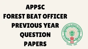 APPSC Forest Beat Officer Previous Year Question Papers PDF with Answers Download
