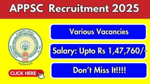APPSC Recruitment 2025 - Apply Online for 21 Welfare Organiser, Junior Accountant and Other Posts