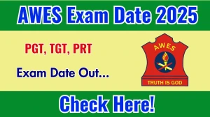 AWES PGT, TGT, PRT Exam Date 2025 Announced at awesindia.com Exam details here AWES PGT, TGT, PRT Exam Date 2025 Announced at awesindia.com Exam details here