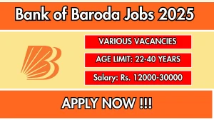 Bank of Baroda Recruitment 2025 - Apply Online for 06 Office Assistant, Attender and More Posts by Oct 10