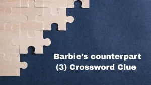 Barbie's counterpart Crossword Clue Irish Daily Mail Quick 3 letters Answer Barbie's counterpart Crossword Clue Irish Daily Mail Quick 3 letters Answer