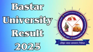 Bastar University Result 2025 Released at smkvbj.uonex.in Direct Link to Download Part 2 and 3 Result
