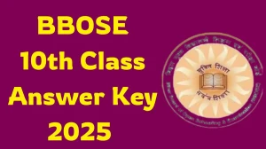 BBOSE 10th Class 2025 Answer Key OUT at bboseonline.bihar.gov.in Download PDF