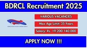 BDRCL Recruitment 2025 - Apply Offline for Office Supervisor, Assistant Manager Posts by Sep 28 BDRCL Recruitment 2025 - Apply Offline for Office Supervisor, Assistant Manager Posts by Sep 28