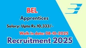 BEL Apprentices Recruitment 2025 – Walk in
