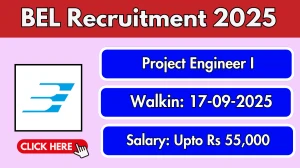 BEL Project Engineer I Recruitment 2025 – Walk in for 16 Posts
