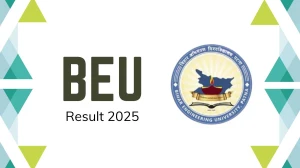 BEU Result 2025 Released at beup.ac.in Direct Link to Download 2nd Sem Result